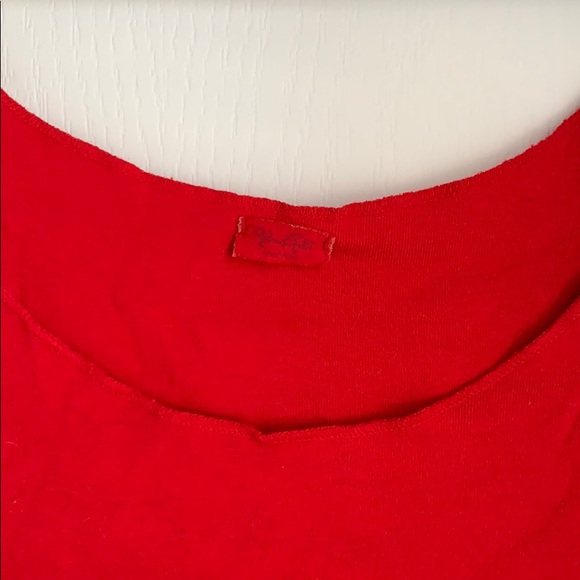 ✨3 FOR $25✨ Brandy Melville Red Crop Tank Top - Picture 4 of 6